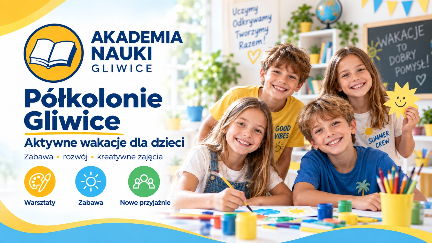 Półkolonie dla dzieci w Gliwicach – zimowe i letnie