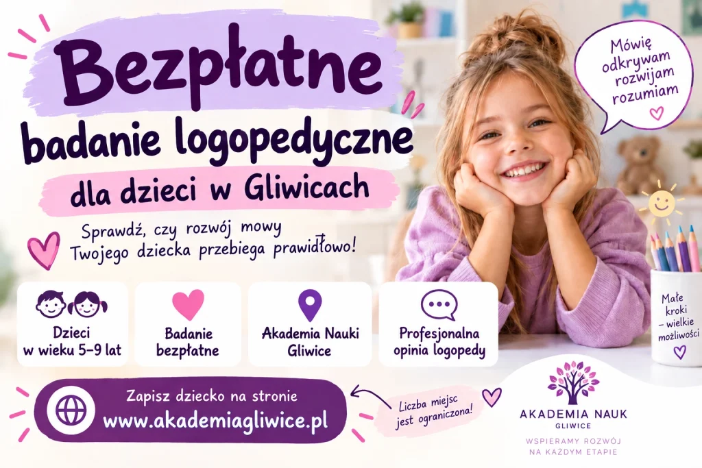 Badania logopeda Gliwice