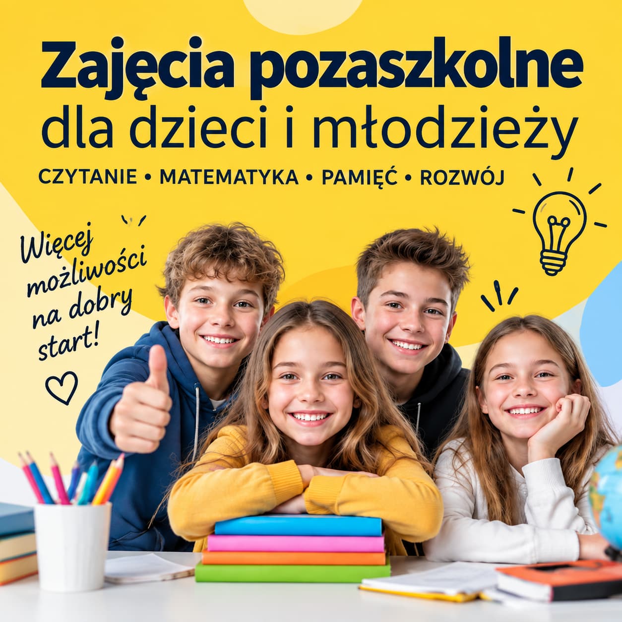 Zajęcia pozaszkolne dla dzieci i młodzieży 4–18 lat w Gliwicach