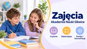 Zajęcia dla dzieci i młodzieży w wieku
4–18 lat w Gliwicach